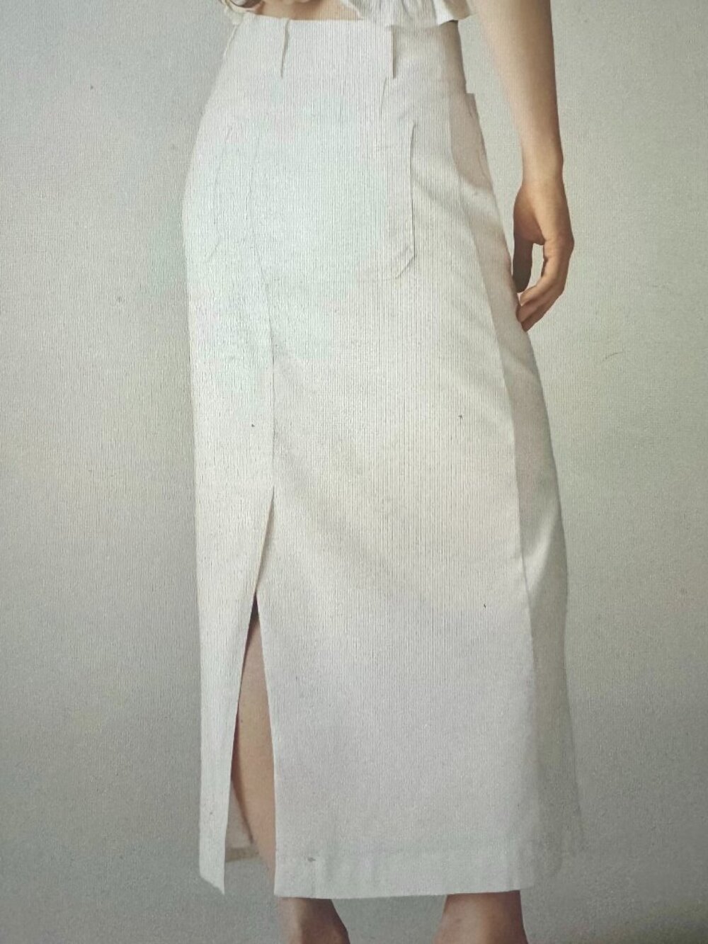 Colette Linen Blend Maxi Skirt by Maeve - Picture 2 of 6